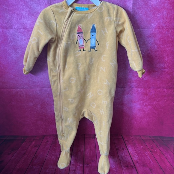 pekkle Other - (2 for $20) 9 Month Baby Fleece Zip Up Sleeper
